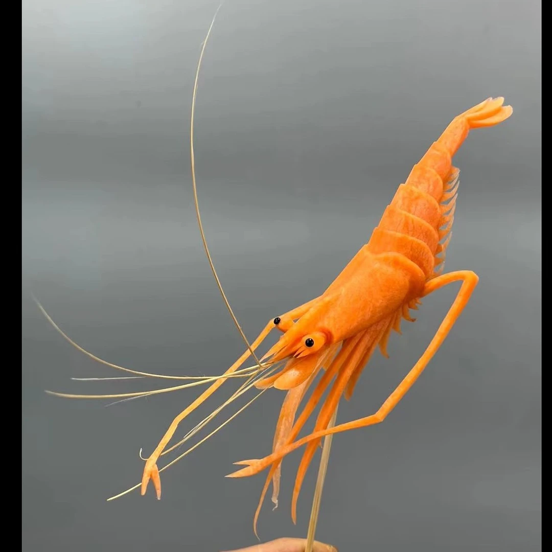 河虾的详细雕刻讲解