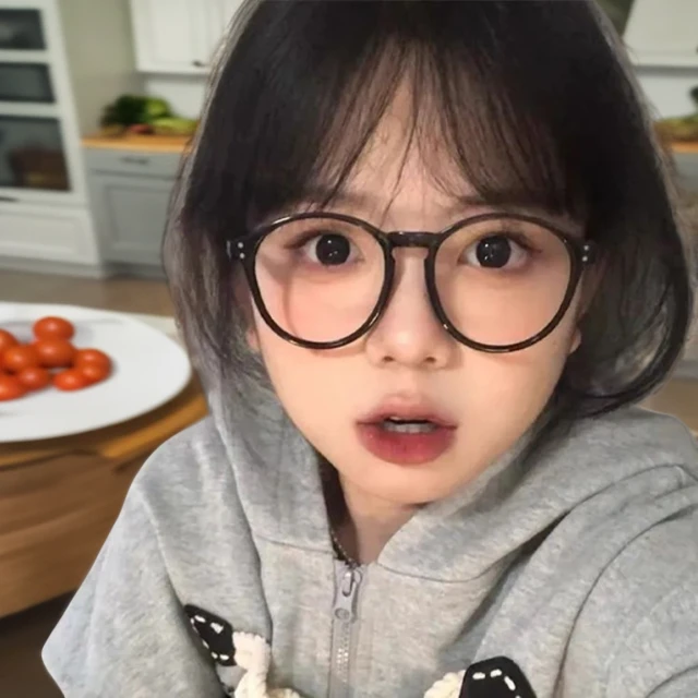 眼镜框女素颜神器超轻黑框眼镜近视可配有度数散光显脸小眼镜框架