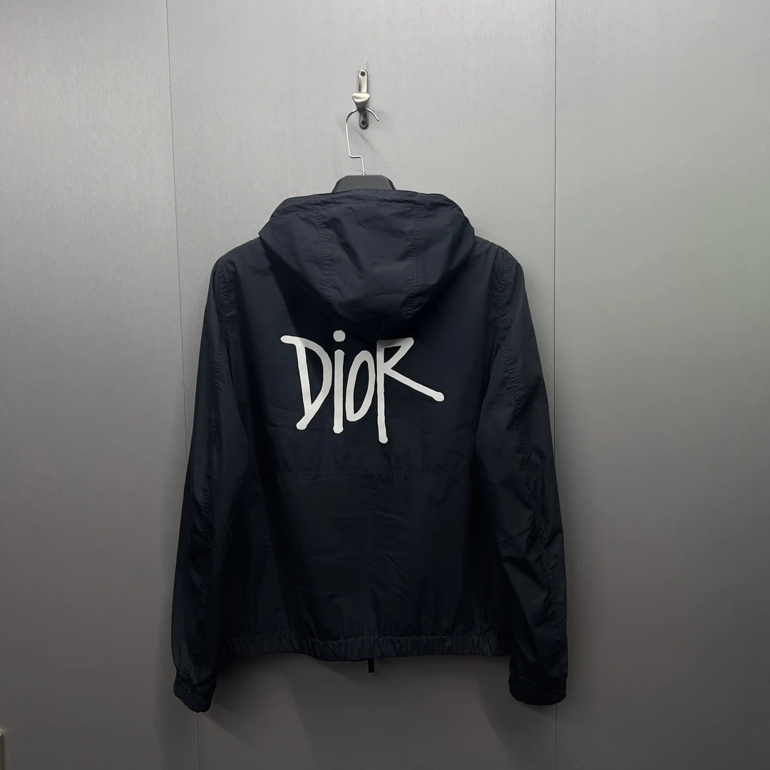 Dior迪奥Stussy联名logo冲锋衣夹克外套/56码/98新/发售20000