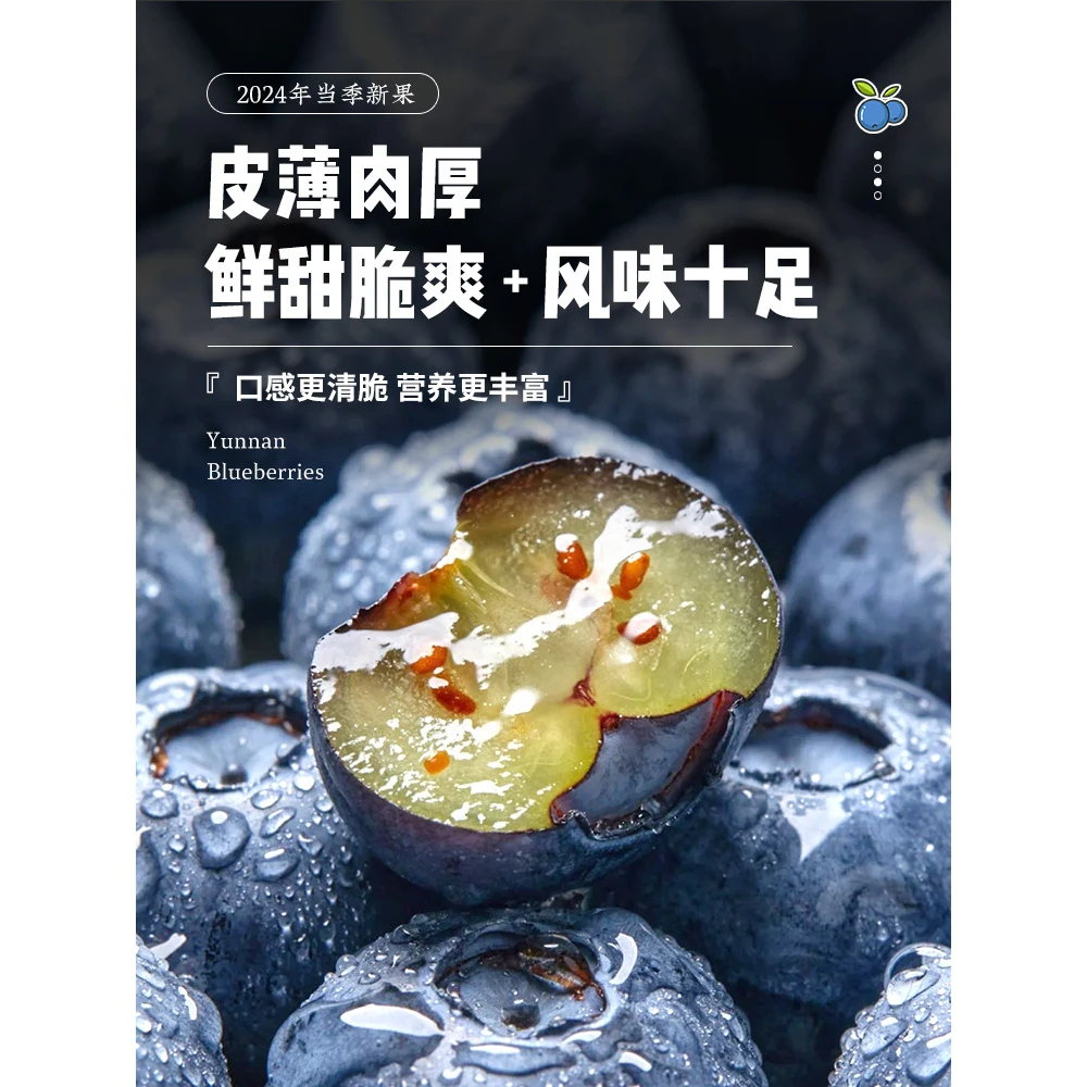 云南精选鲜果特大礼盒当季高山现摘新鲜水果孕妇大果怡颗蓝梅整箱