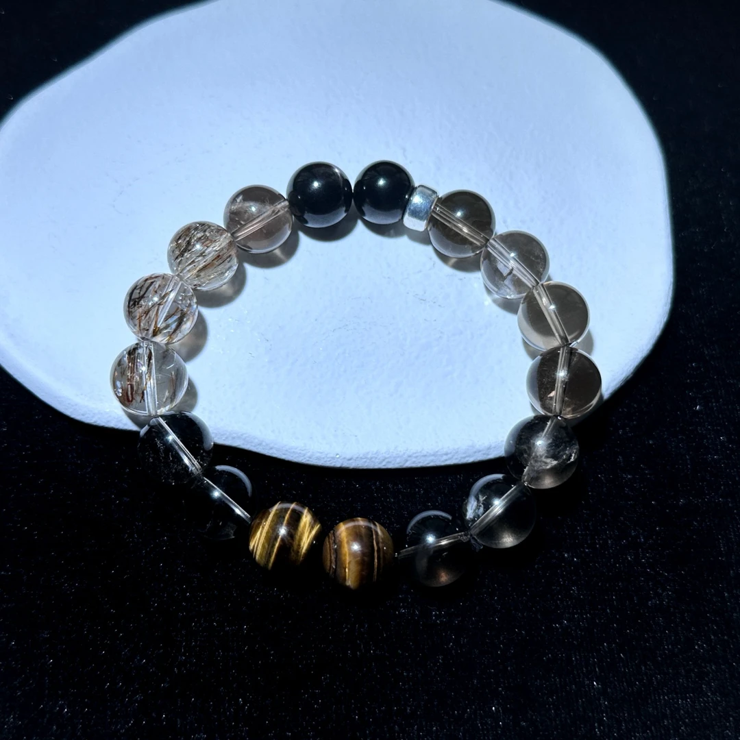 【起势】水晶手串（天然珠宝多样性发其一）