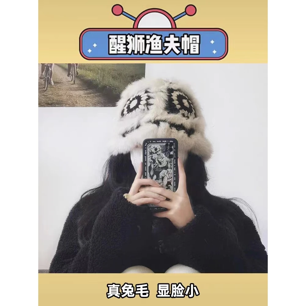 反季福利~贝雷帽·前进帽·渔夫帽·针织帽百搭冬季毛绒加厚保暖