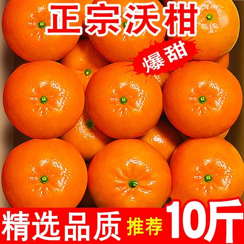 【超低价】广西武鸣沃柑1-10斤甜沃柑皮薄肉厚多汁非粑粑柑丑橘脐橙