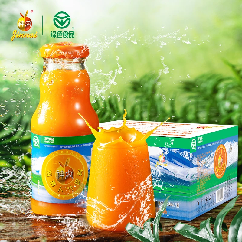 新疆神内绿色食品胡萝卜汁饮料238ml*10瓶
