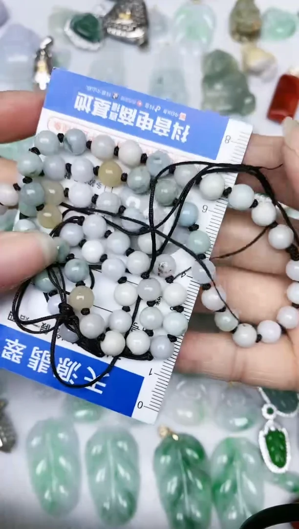 【闪购商品】翡翠颈饰未镶嵌天然缅甸A货翡翠吊坠