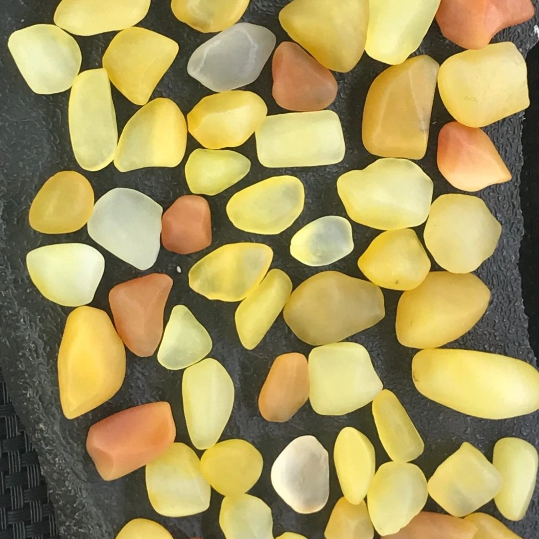 代 新疆金丝戈壁五彩盆景石随机发 《不包邮》