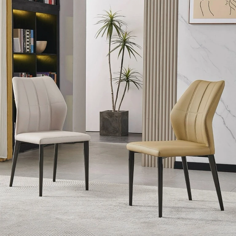 餐椅简约现代餐桌椅组合餐厅吃饭软包椅靠背家用咖啡休闲酒店凳子