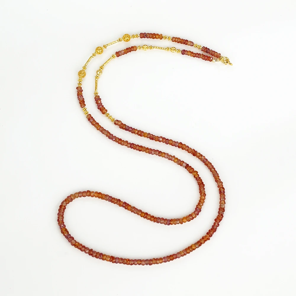 孤品18K蓝宝石百搭项链（60公分）43912