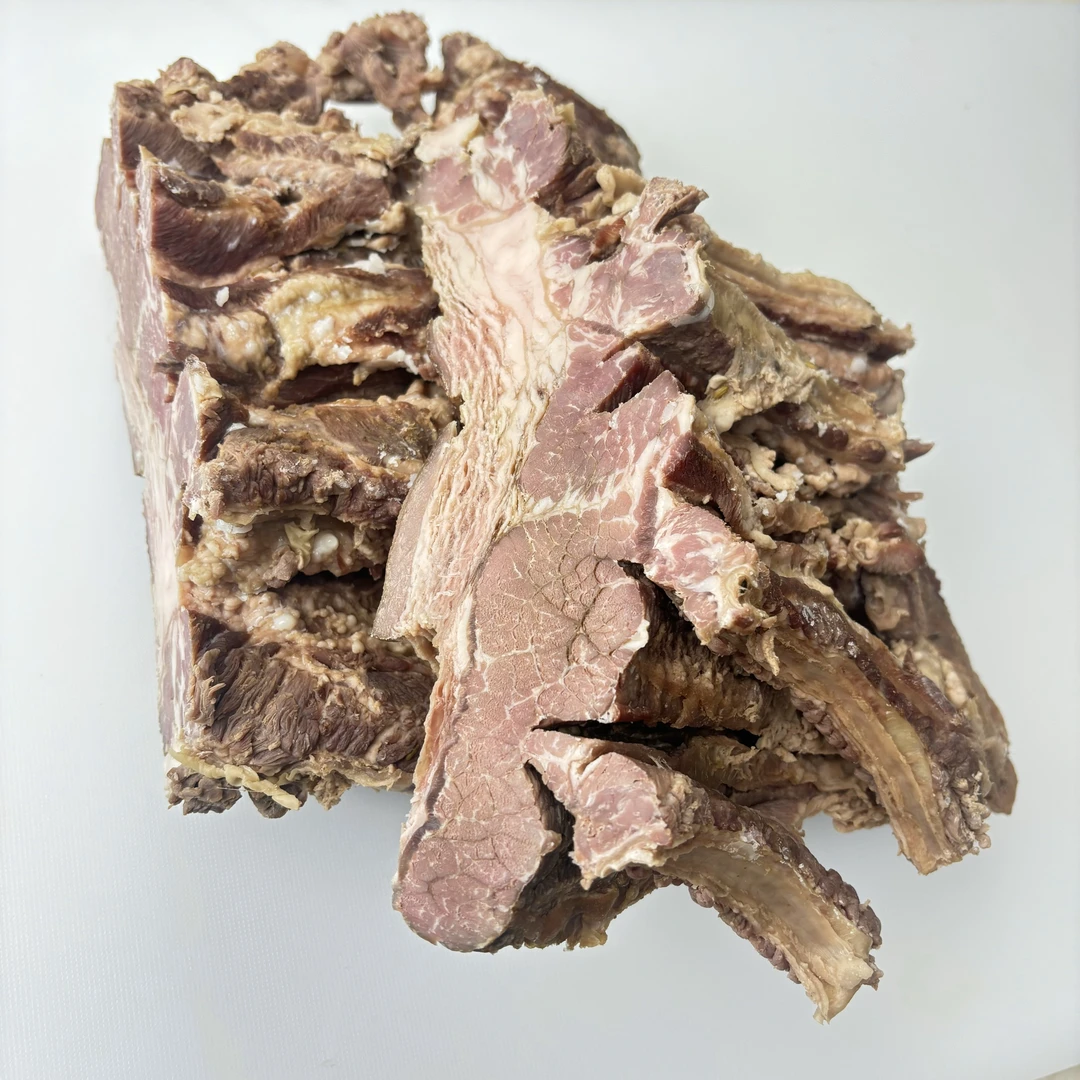 原色五香牛腩牛肉河南南阳黄牛肉清炖黄焖香而不腻老少皆宜