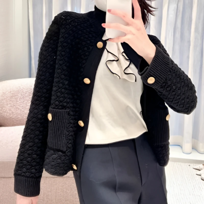 多儿气质女装小香风网红双面加厚秋冬