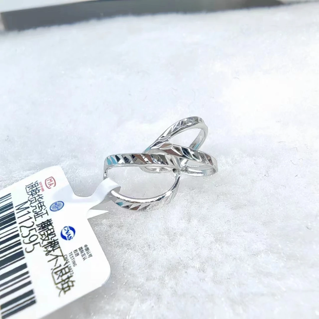 PT950铂金耳饰 民族风双环铂金耳环 2601 2607 2593 2595 2598