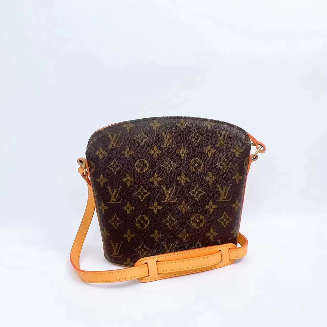 95新 LouisVuitton/路易威登 丫头/LV/酒壶包/斜挎包/植鞣革换新