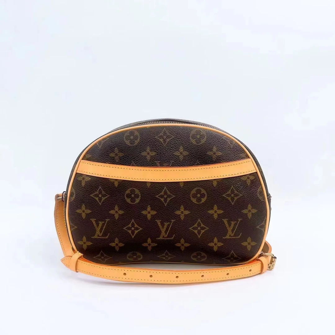 95新 LouisVuitton/路易威登 丫头/LV/苹果包/斜挎包/植鞣革换新