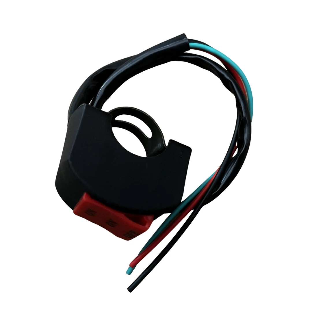 摩托车塑料三线开关改装扩展电动车配件机车外卖车保险杠车把管夹