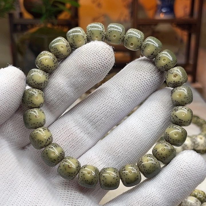 星月菩提手串10x9青花瓷氧化