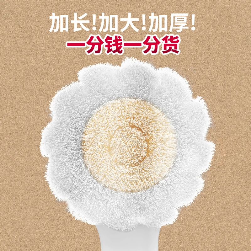 洗澡刷搓澡神器搓背刷擦背摔着后背长柄刷毛沐浴刷大号加长软毛