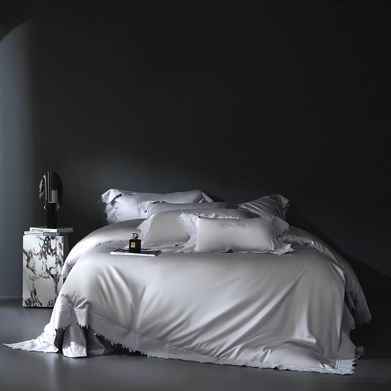 【ZIYOUREN】古卡迪-星河璀璨天丝棉四件套 裸睡丝滑高级感床品