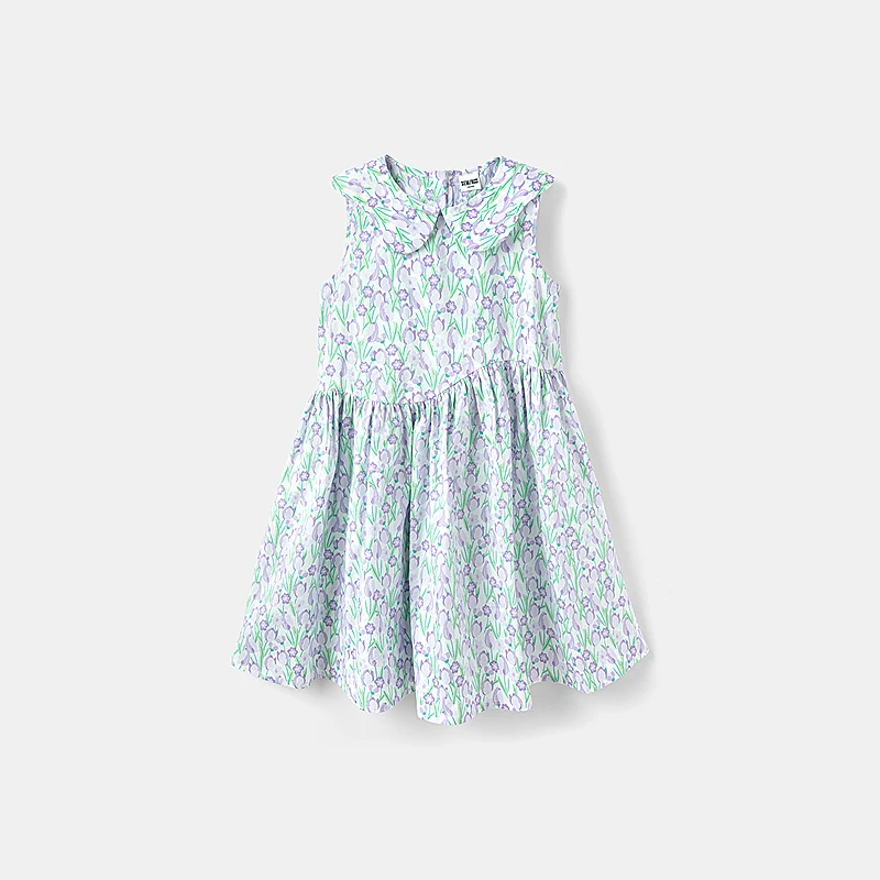 SEMIRKIDS-2024年夏季女童新款纯棉印花连衣裙285224266001