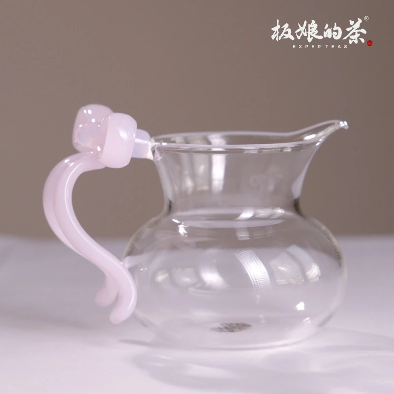 板娘的茶 晶焱·中国结公杯全手工高硼硅耐热玻璃260ml