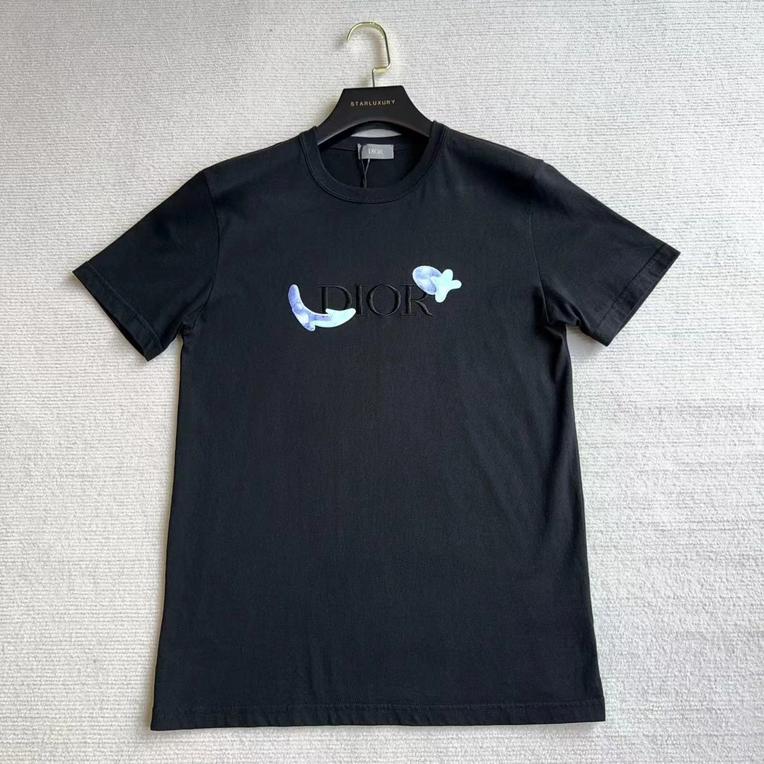 95新 奢之星 DIOR/迪奥 黑色 KENNY SCHARF艺术家联名T恤 S码