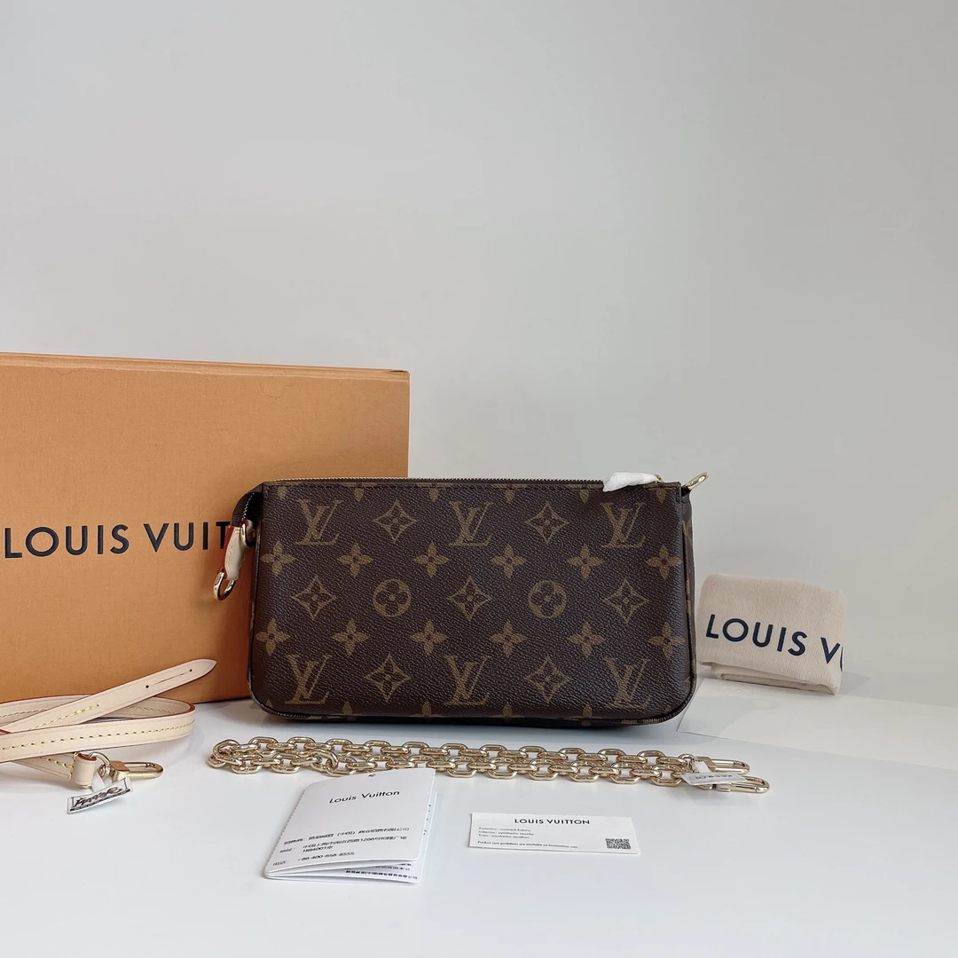全新未使用 奢之星 LV/路易威登 POCHETTE ACCESSOIRES新款大麻将