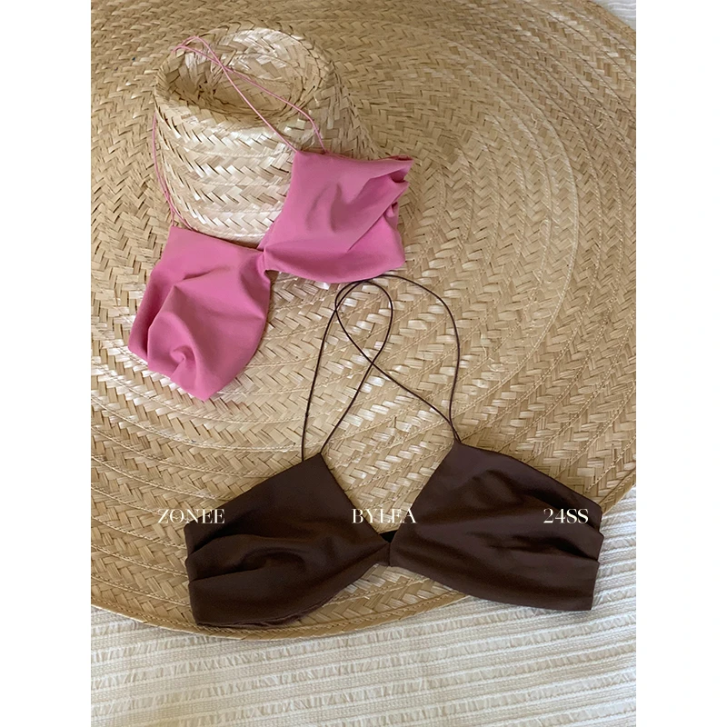 ZONEE 彩色内搭的时髦趋势！原创设计多色后背交叉彩色内搭