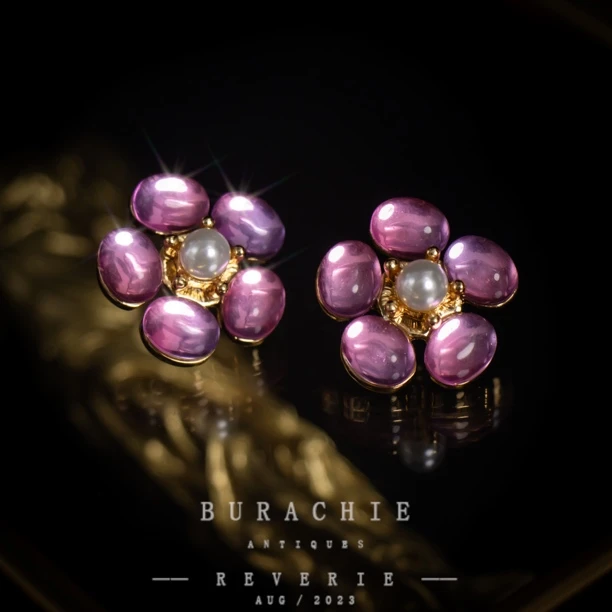 铜合金仿水晶耳饰 【9351】意｜精品店GPHG- 高级闪烁