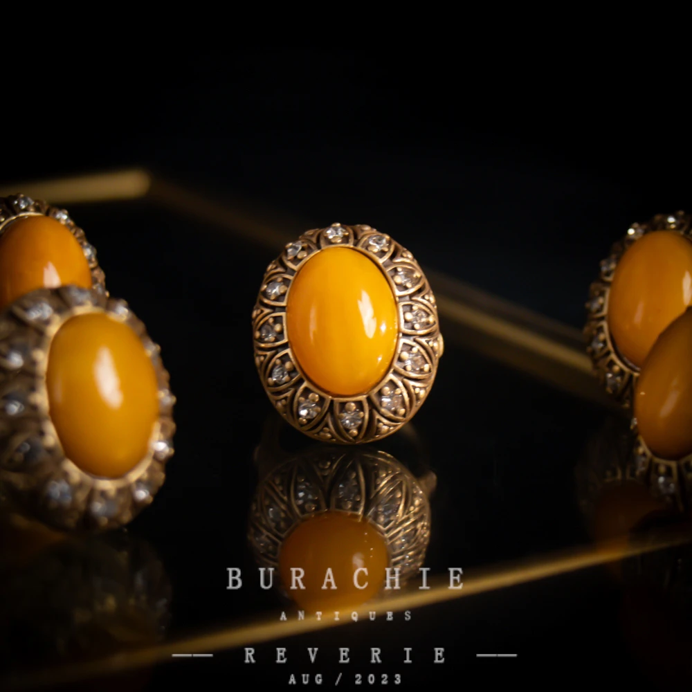 铜合金仿水晶戒指 【8706】周年珍藏英｜经典原标克拉款CrownFrett