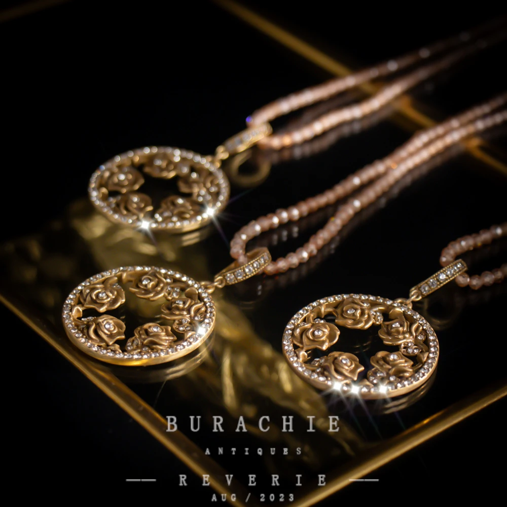 铜合金仿水晶项链 【1982】周年珍藏英｜经典原标克拉款CrownFrett