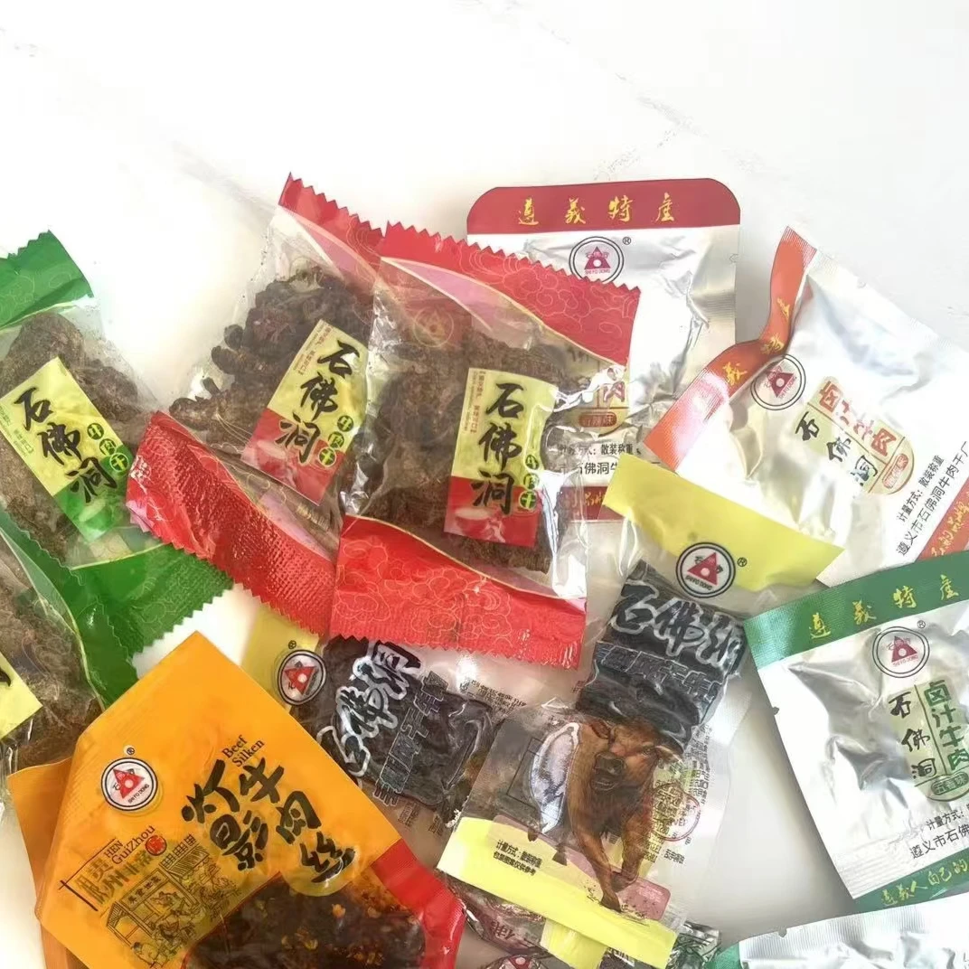 石佛洞散装称重牛肉干（小袋、卤汁、灯影牛肉丝）