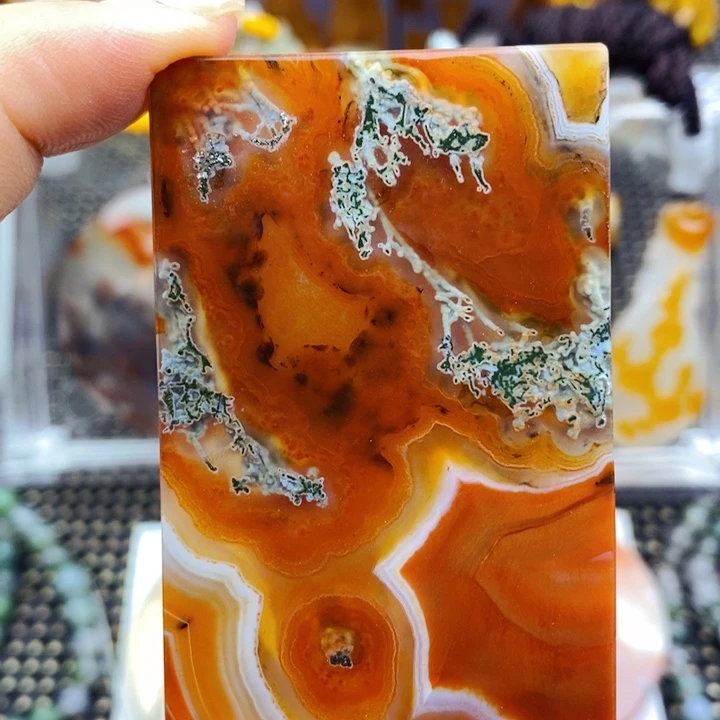玛瑙/玉髓颈饰未镶嵌时*382