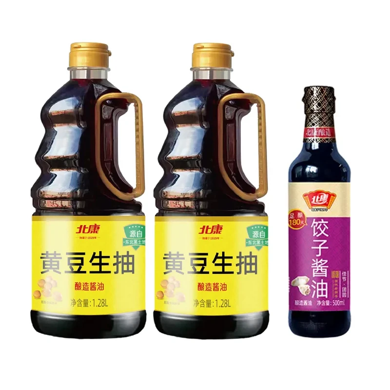 北康吉林老字号 黄豆生抽 足酿180天 醇酯鲜香