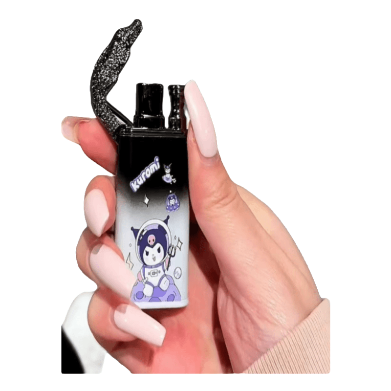 鳄鱼双火可爱卡通库洛米Kitty猫帕恰狗渐变色双火打火机男友点烟