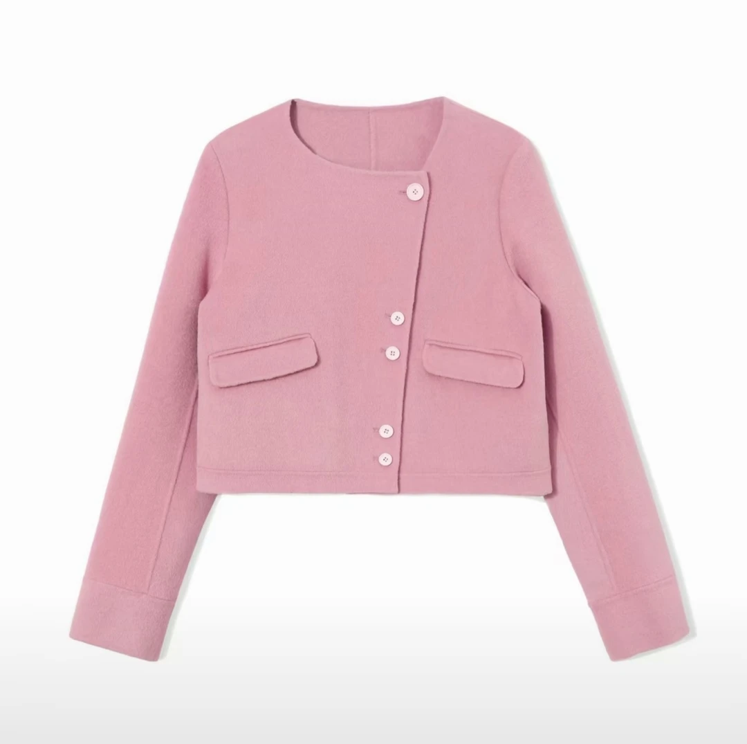 非图片款  上衣女外套秋季女外套女装开衫小香风气质针织短款