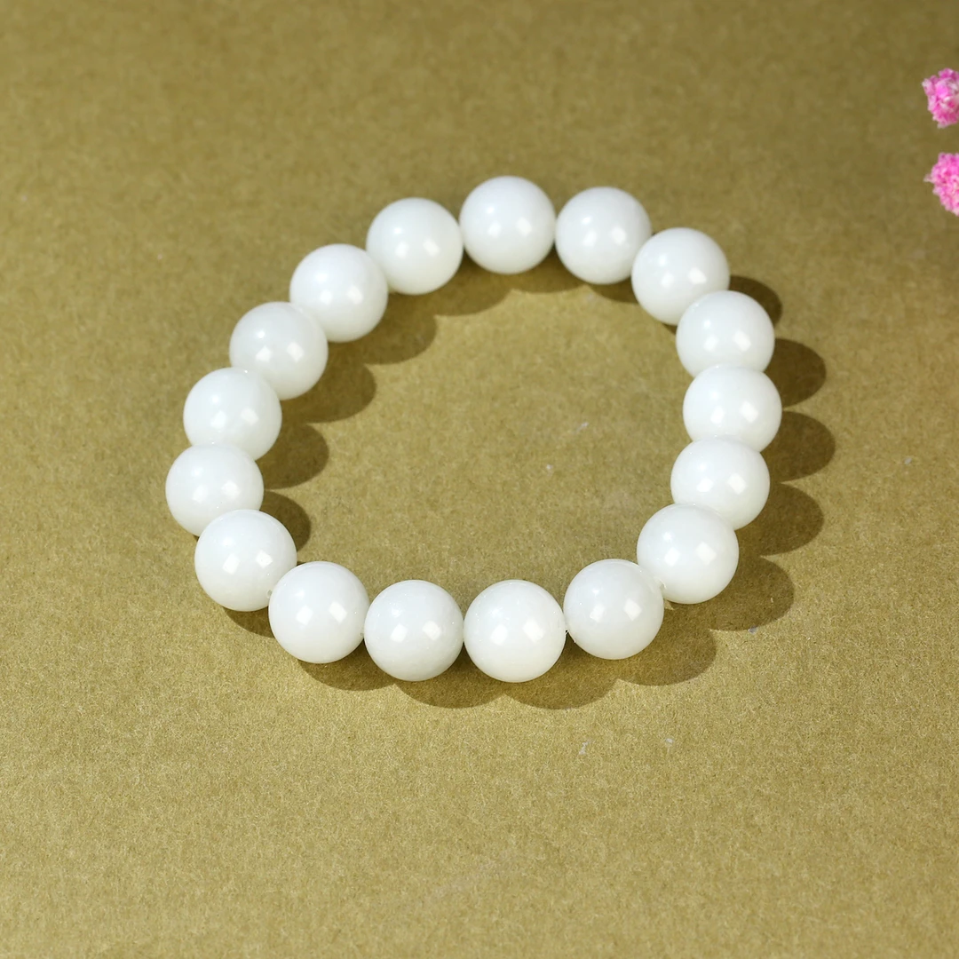 【麦子家族】A-194和田玉圆珠手串珠宝礼盒多样性发货拍1发1