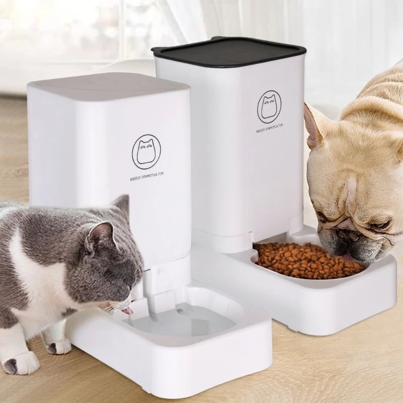 自动喂食器猫咪猫碗猫食盆狗碗狗盆喂食饮水一体大容量猫咪用品