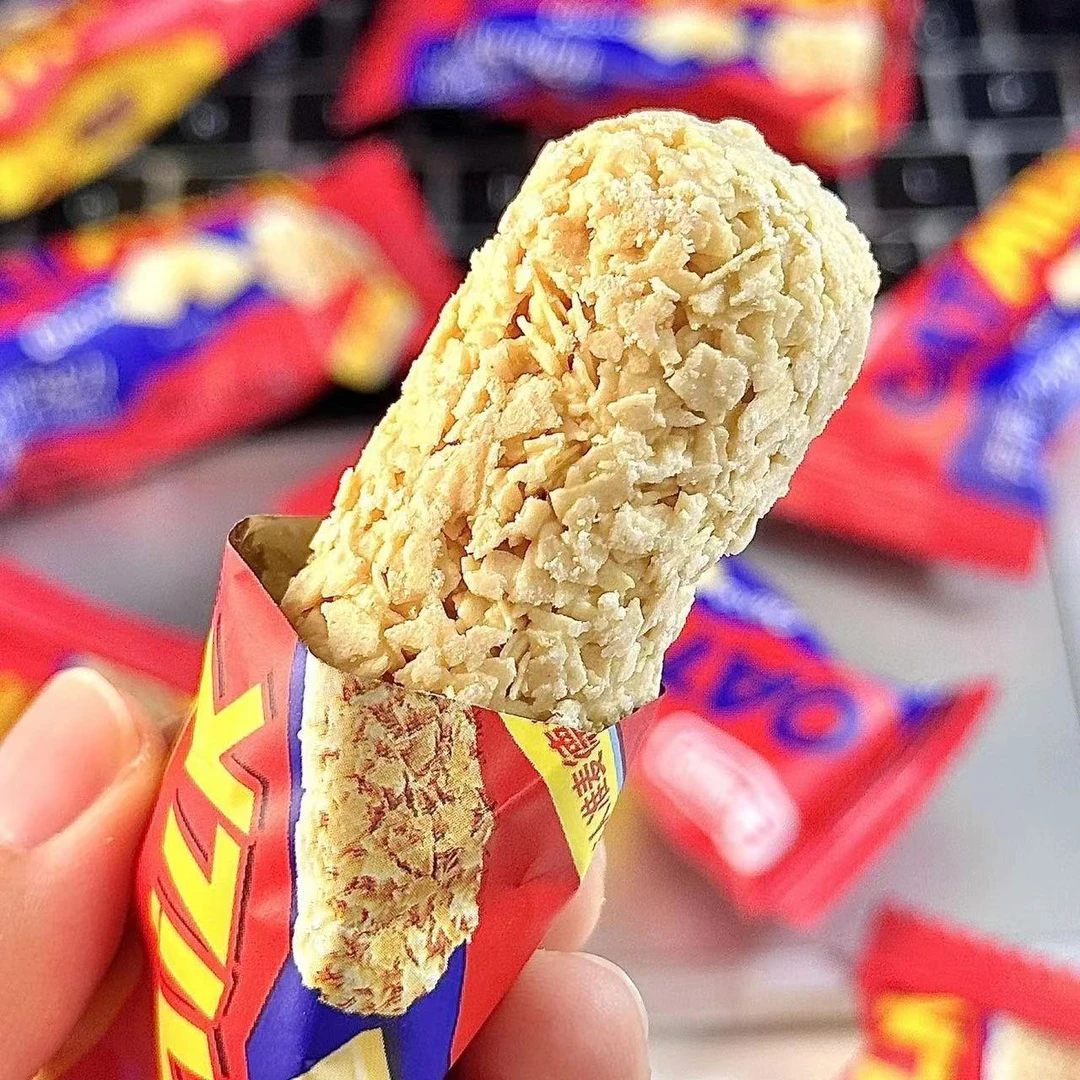 燕麦巧克力酥片棒网红零食饼干速食早餐代餐零食喜糖年货糖果批发