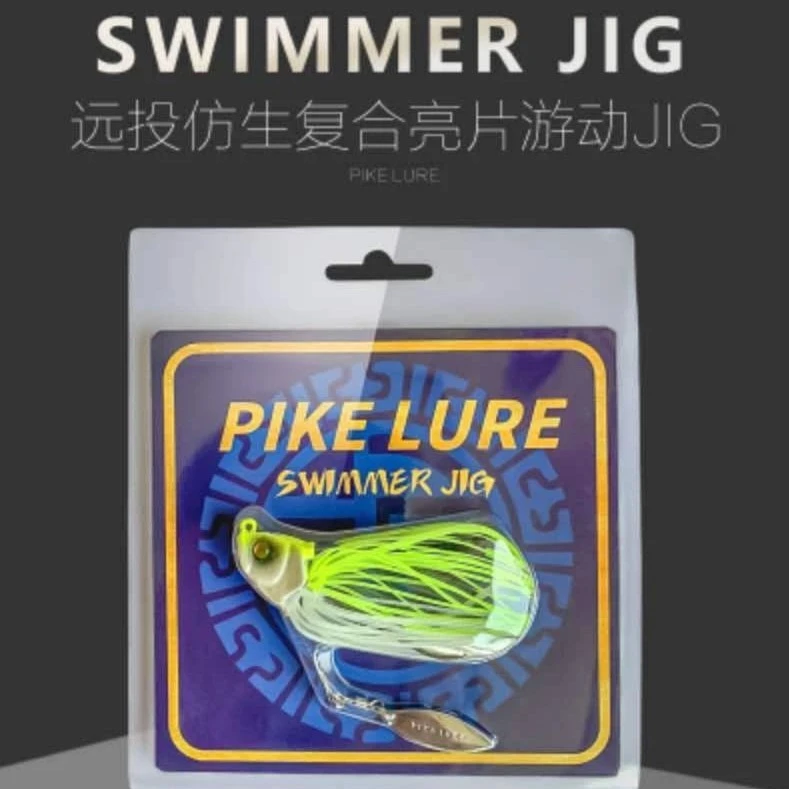 PIKELURE派岢鱼形游动亮片JIG