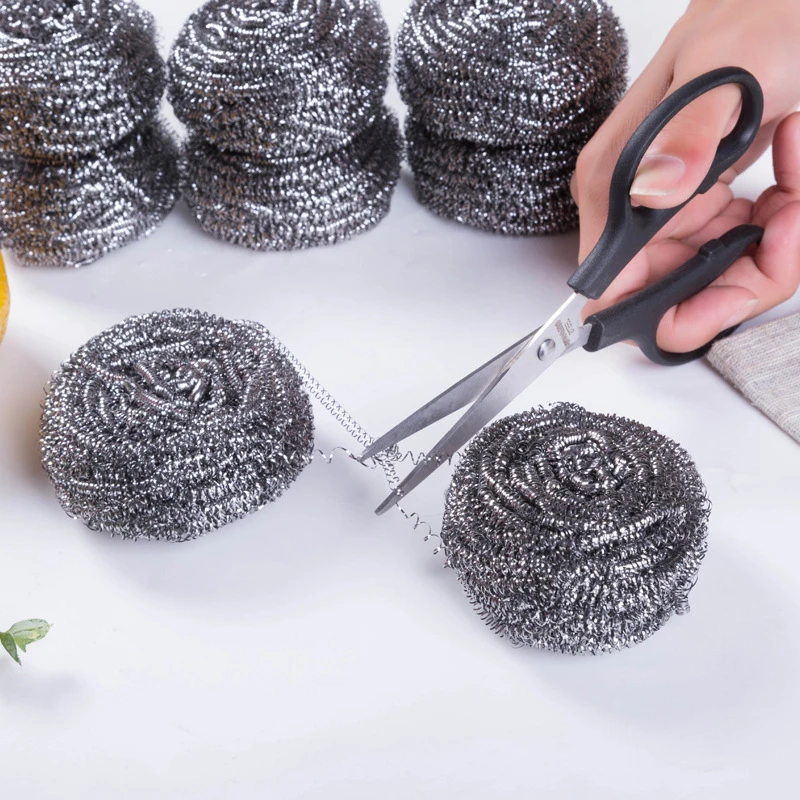 钢丝球不掉丝清洁球不锈钢厨房家用百货钢丝棉刷锅球洗碗神器