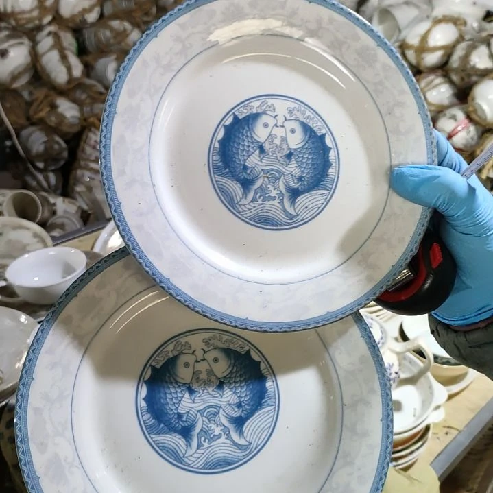 摆件陶瓷盘子碗啥都有