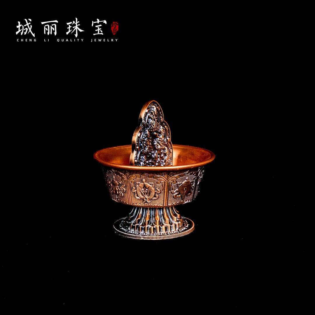 【静文】六路才才（多样性发货）圣杯摆件/套FL-2854