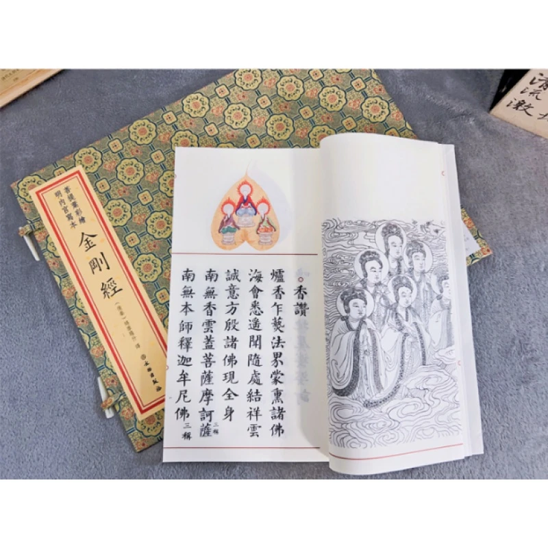 （菩提叶彩绘明内宫写本）精美手工装订