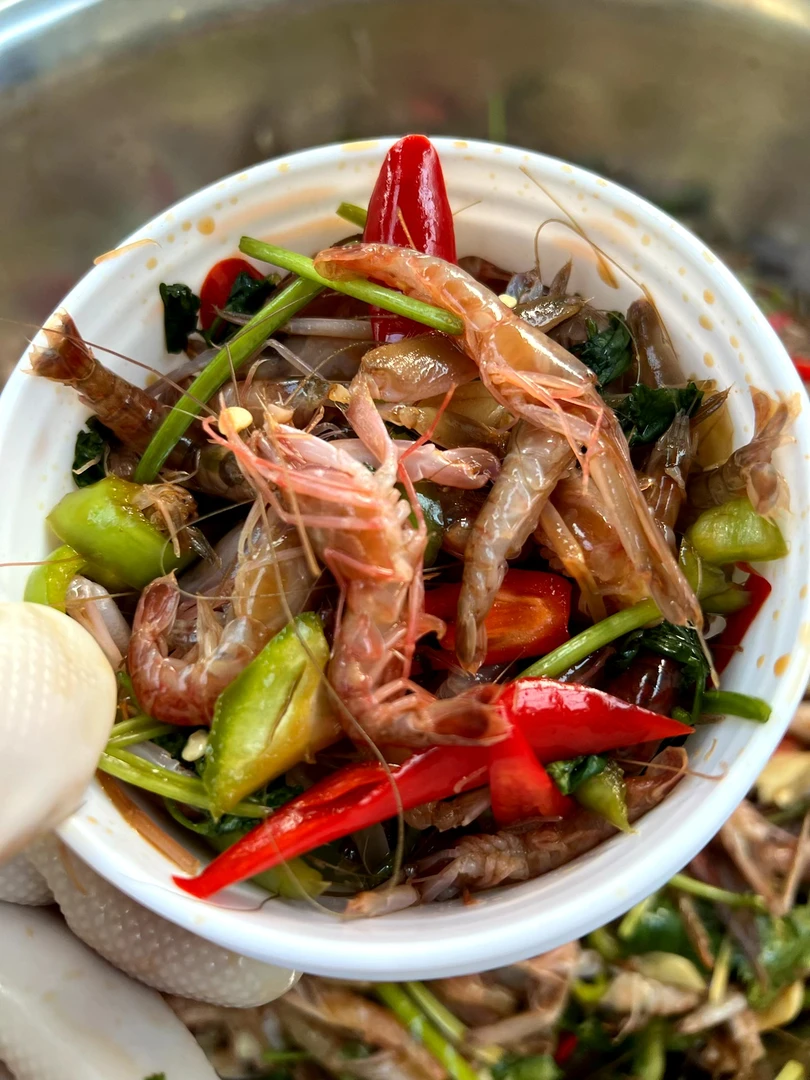 大连生腌嘎巴虾 酱小蟹子组合 嫌小勿拍 顺丰包邮冷冻发货