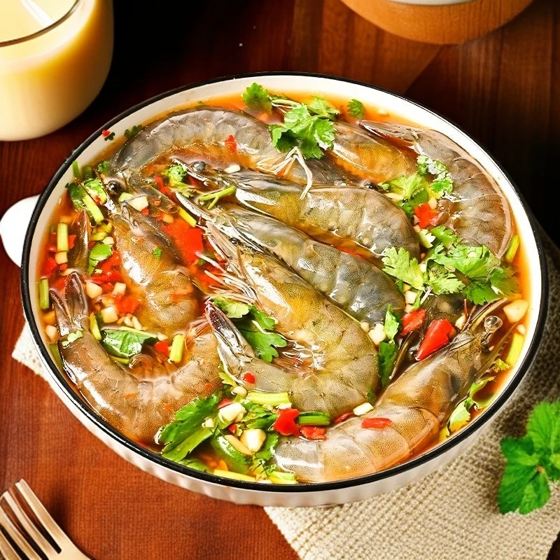 【粉丝特惠赠蟹块】生腌虾650g/桶 35-40只/桶 嫌小勿拍冷冻发货