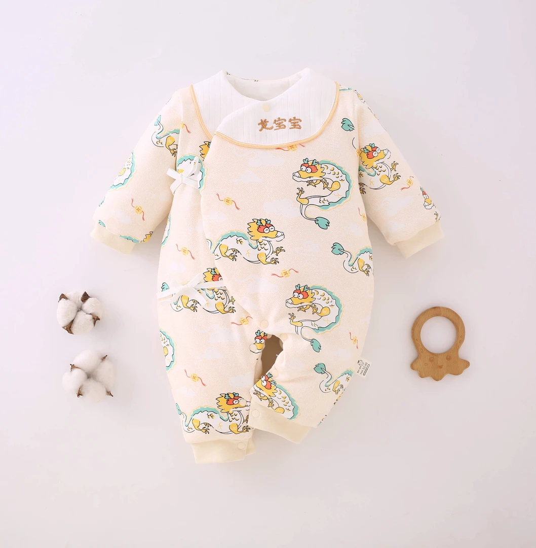 新生儿秋冬无骨小宝贝薄棉蝴蝶衣120g