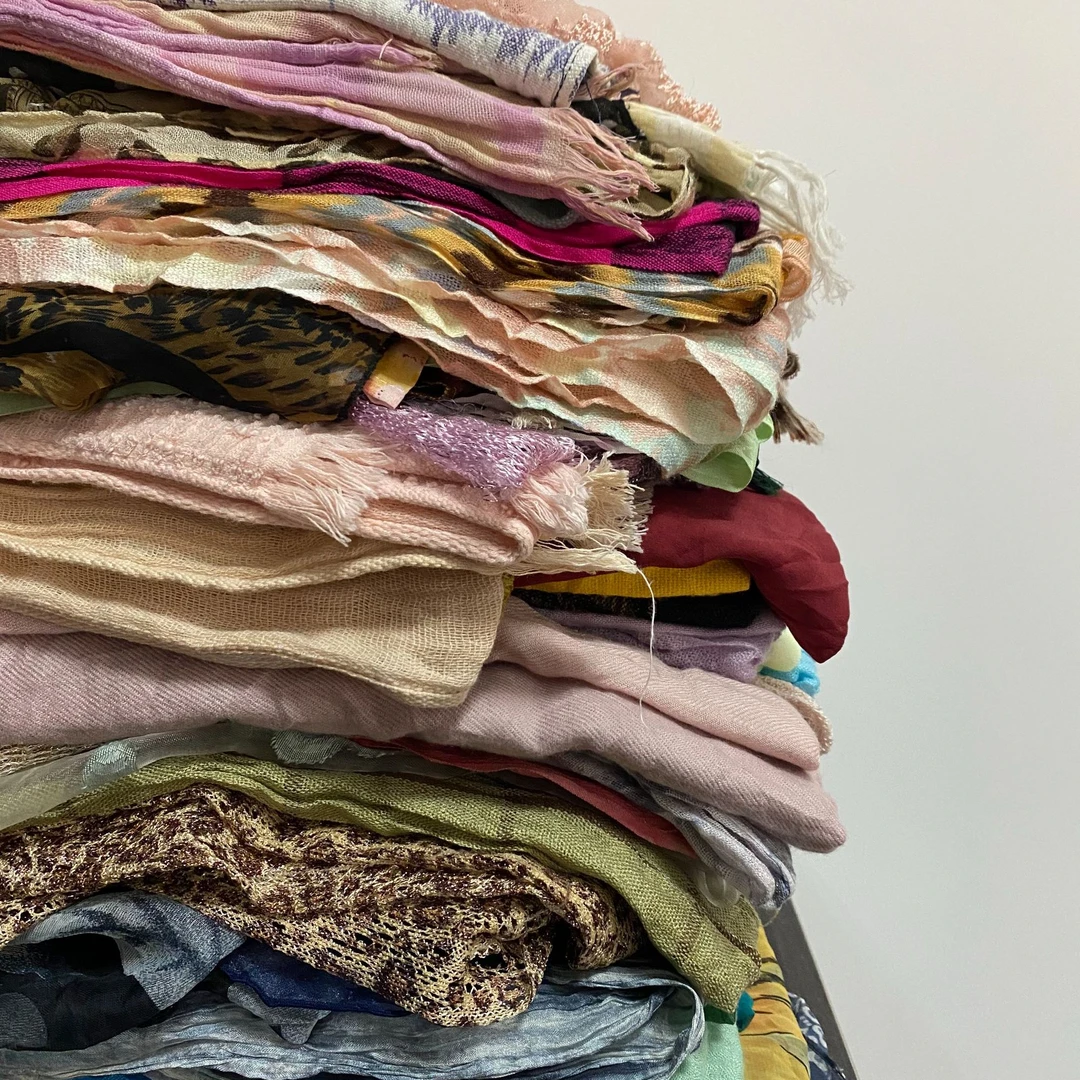 【79-99】Vintage围巾时尚百搭薄款复古复古文艺印花