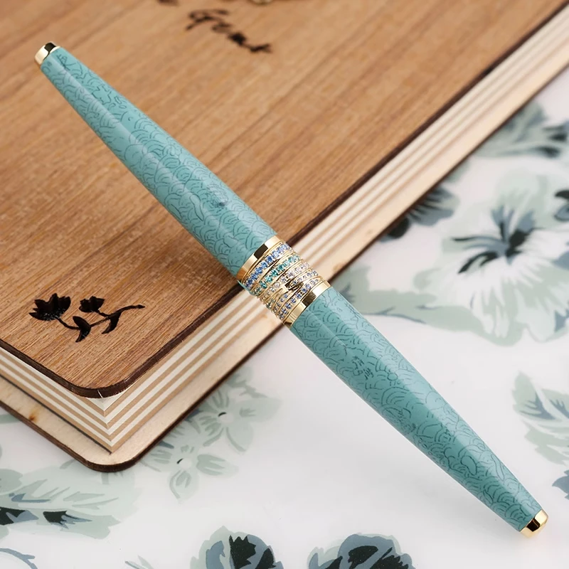 HS208新款水晶礼盒套装送礼物成人女士学生专用练字情人节礼物