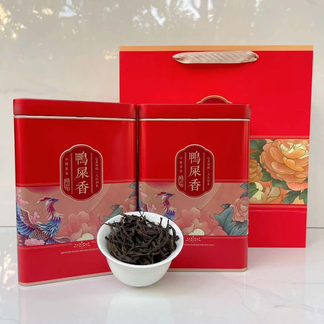 【鸭屎香】潮州凤凰单枞茶雪片鸭屎香花香茶叶正宗原产地罐装好茶叶