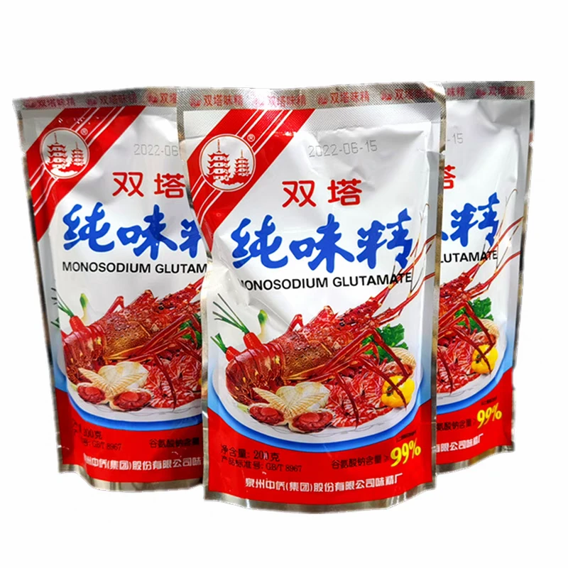 200g泉州双塔纯味精龙虾袋装莲花餐饮饭店厨房调料家用增鲜提味
