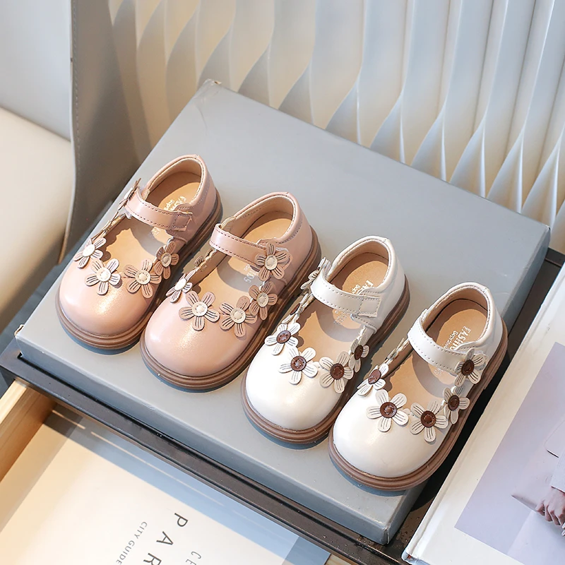韩版公主鞋女宝春季女童软底鞋子秋季百搭小女孩单鞋小皮鞋儿童